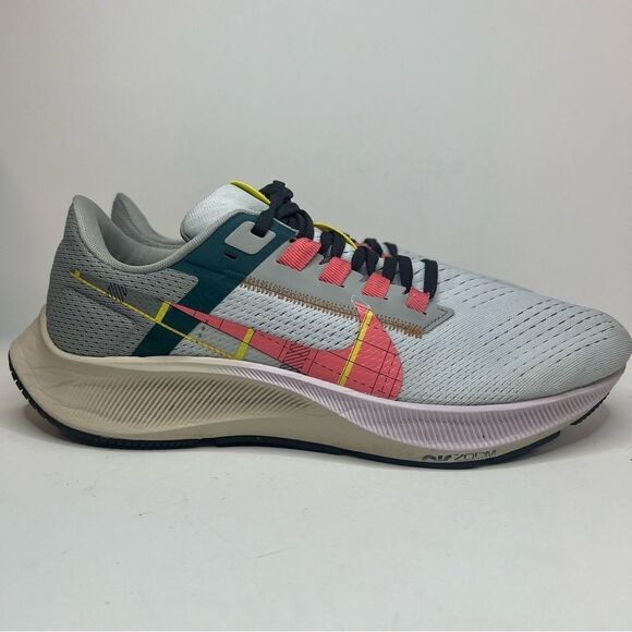 Nike Air Zoom Pegasus 38 Premium Blue Tint Regal Pink Shoes - Picture 1 of 11